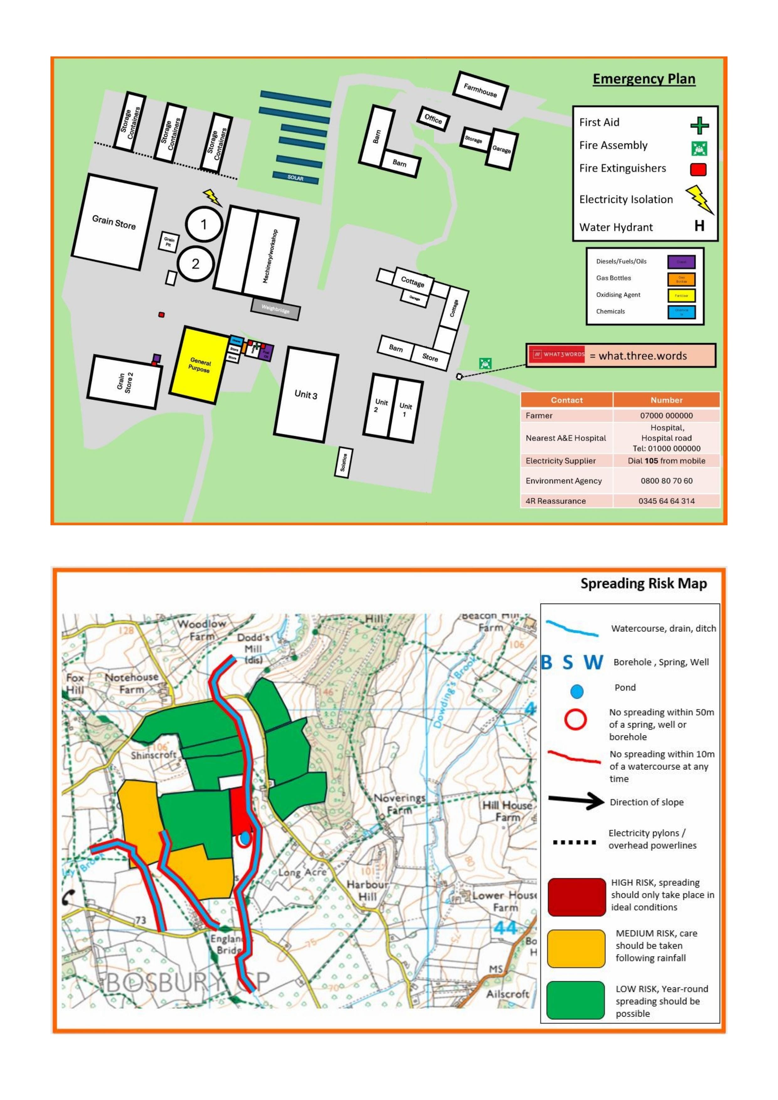 Map & Site plan